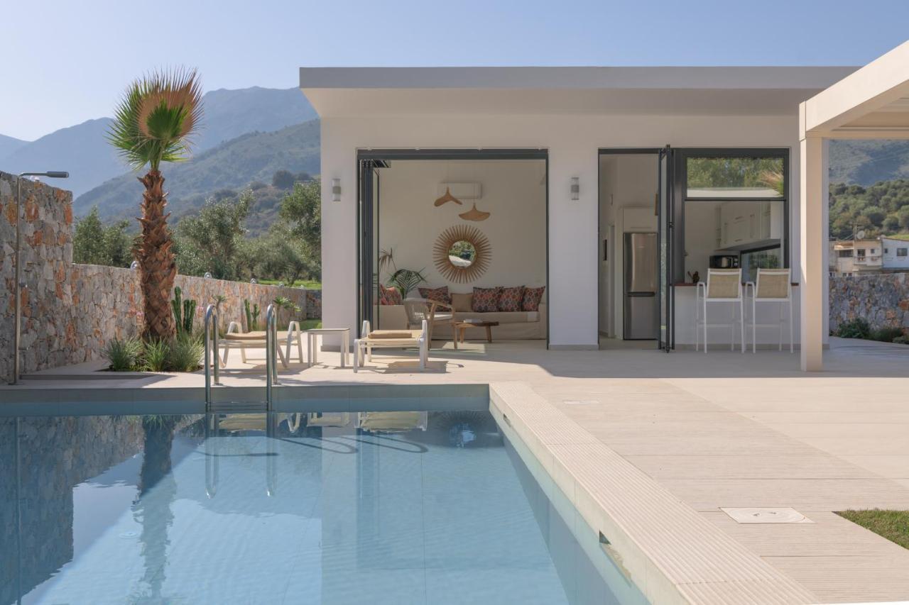 Pelagias Villa Lefka With Heated Pool Mathés Extérieur photo