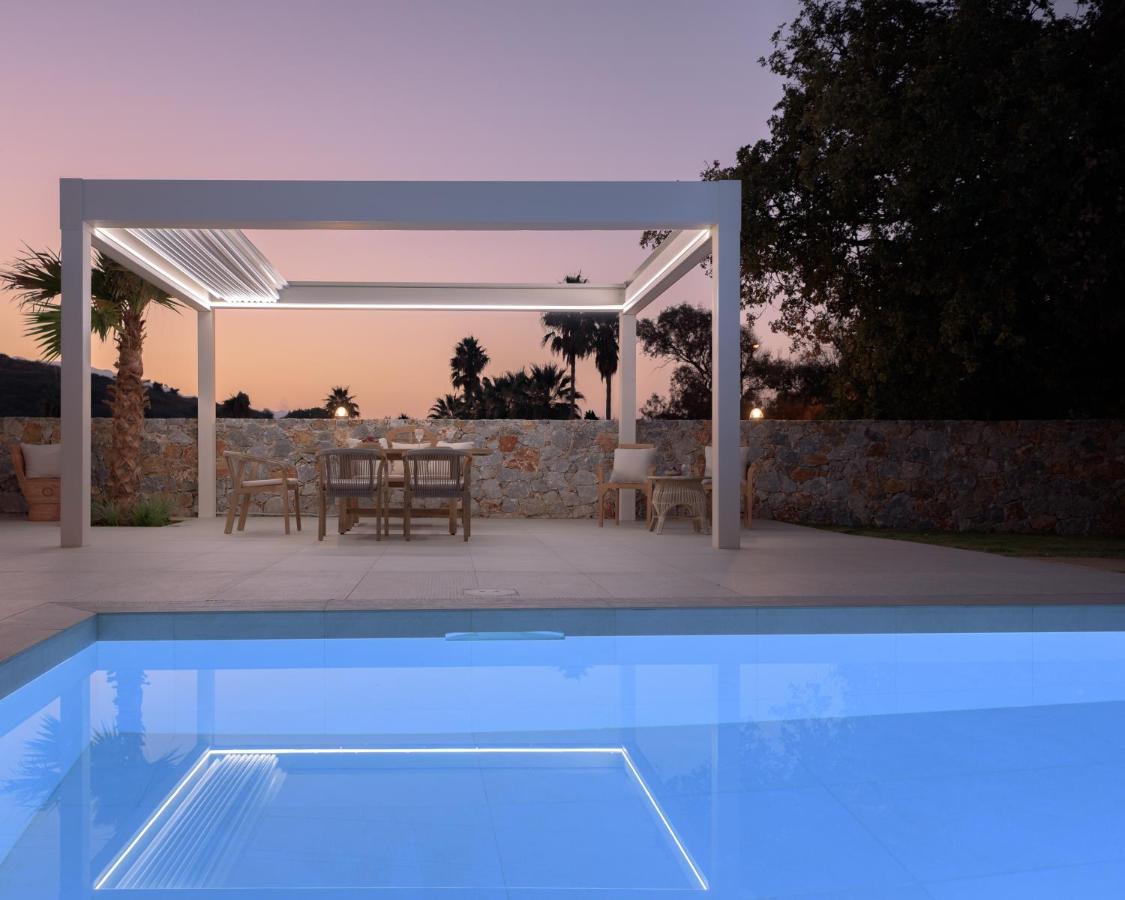 Pelagias Villa Lefka With Heated Pool Mathés Extérieur photo