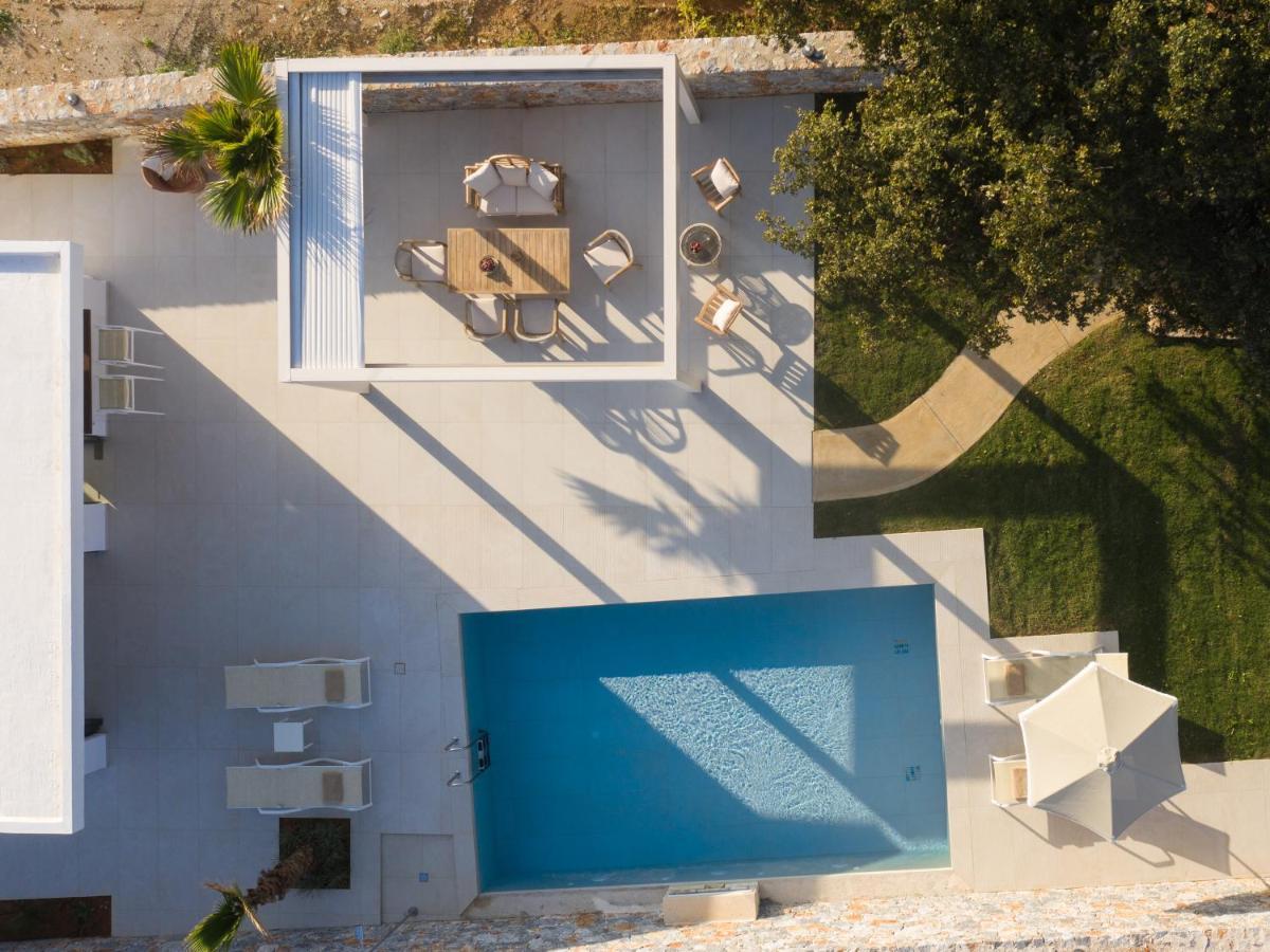 Pelagias Villa Lefka With Heated Pool Mathés Extérieur photo