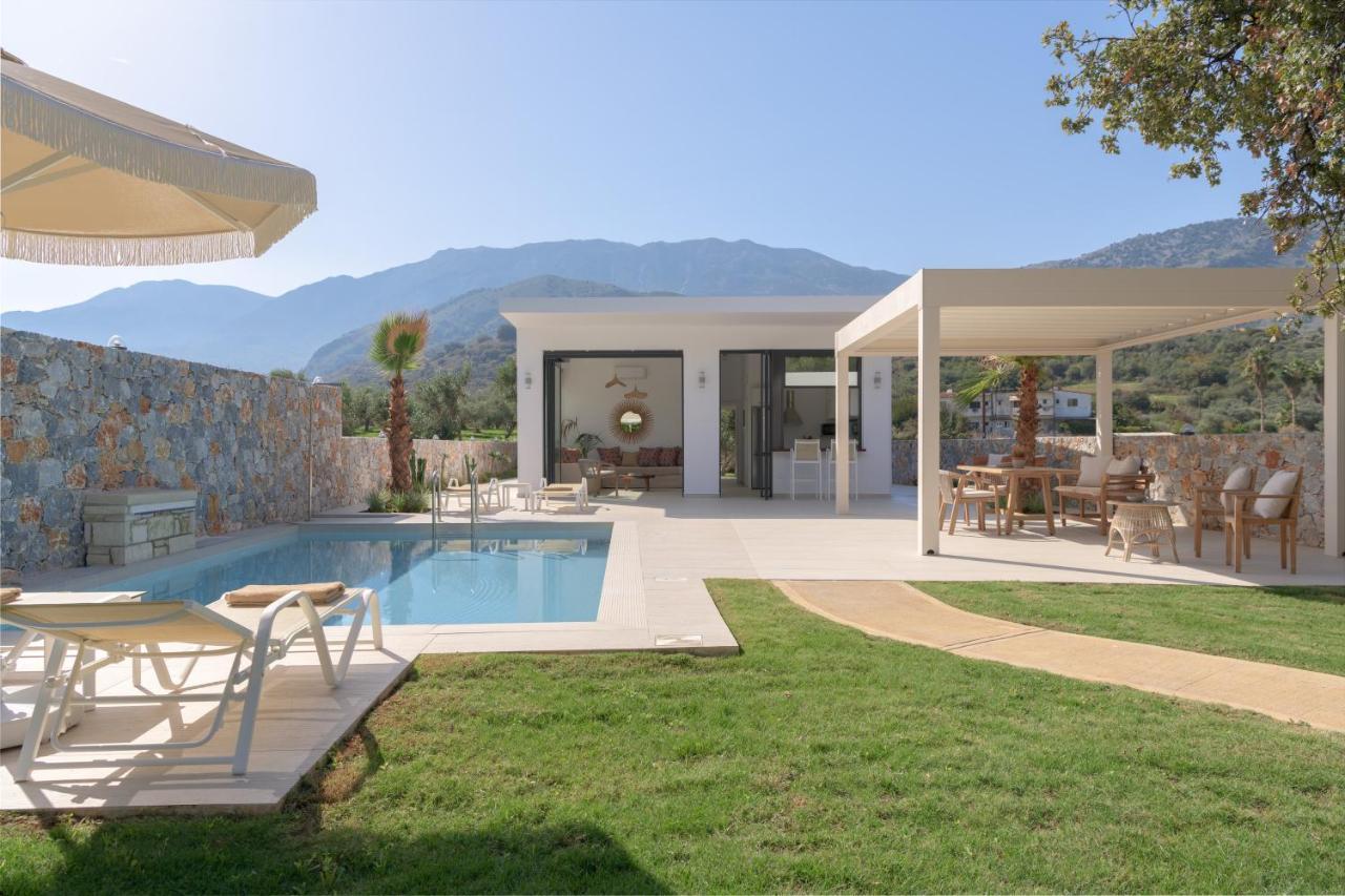 Pelagias Villa Lefka With Heated Pool Mathés Extérieur photo