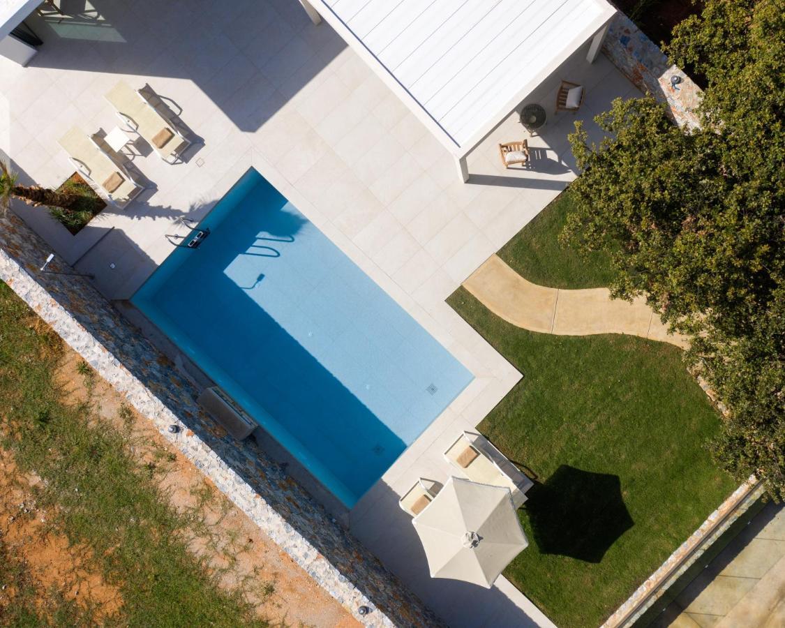 Pelagias Villa Lefka With Heated Pool Mathés Extérieur photo