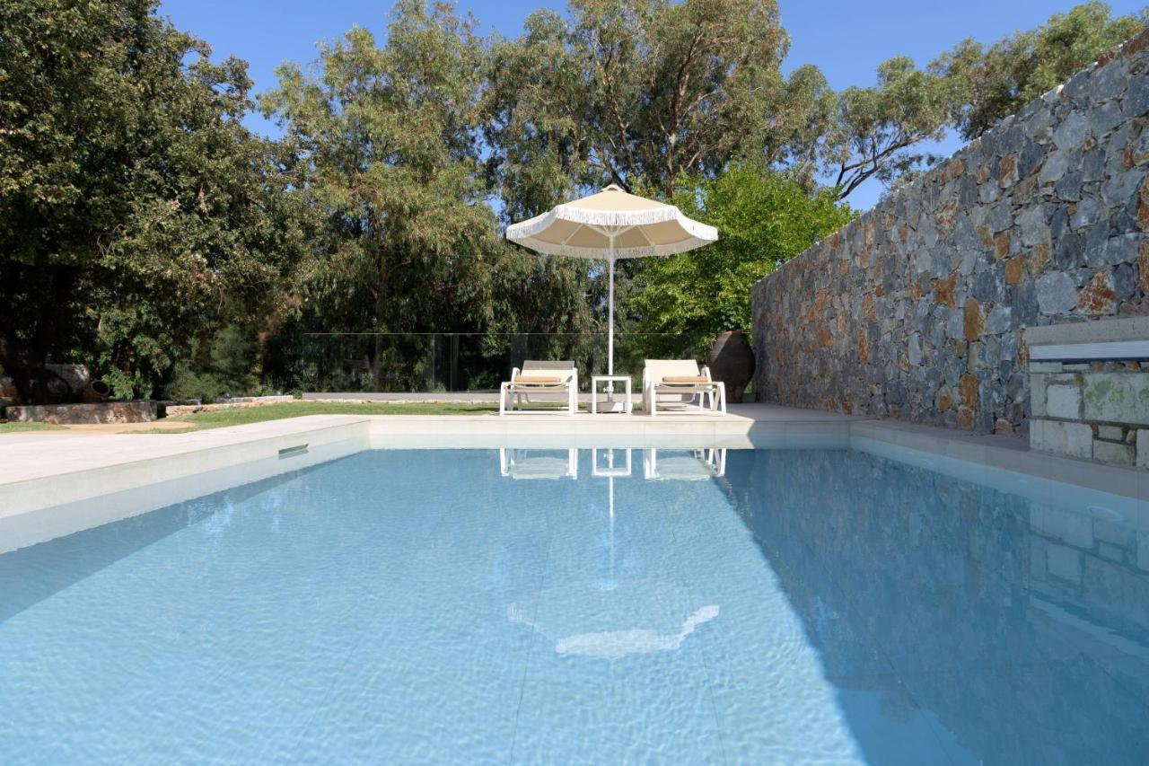 Pelagias Villa Lefka With Heated Pool Mathés Extérieur photo