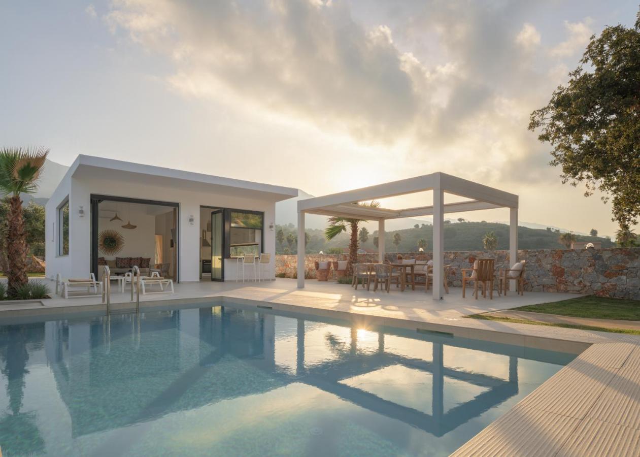 Pelagias Villa Lefka With Heated Pool Mathés Extérieur photo