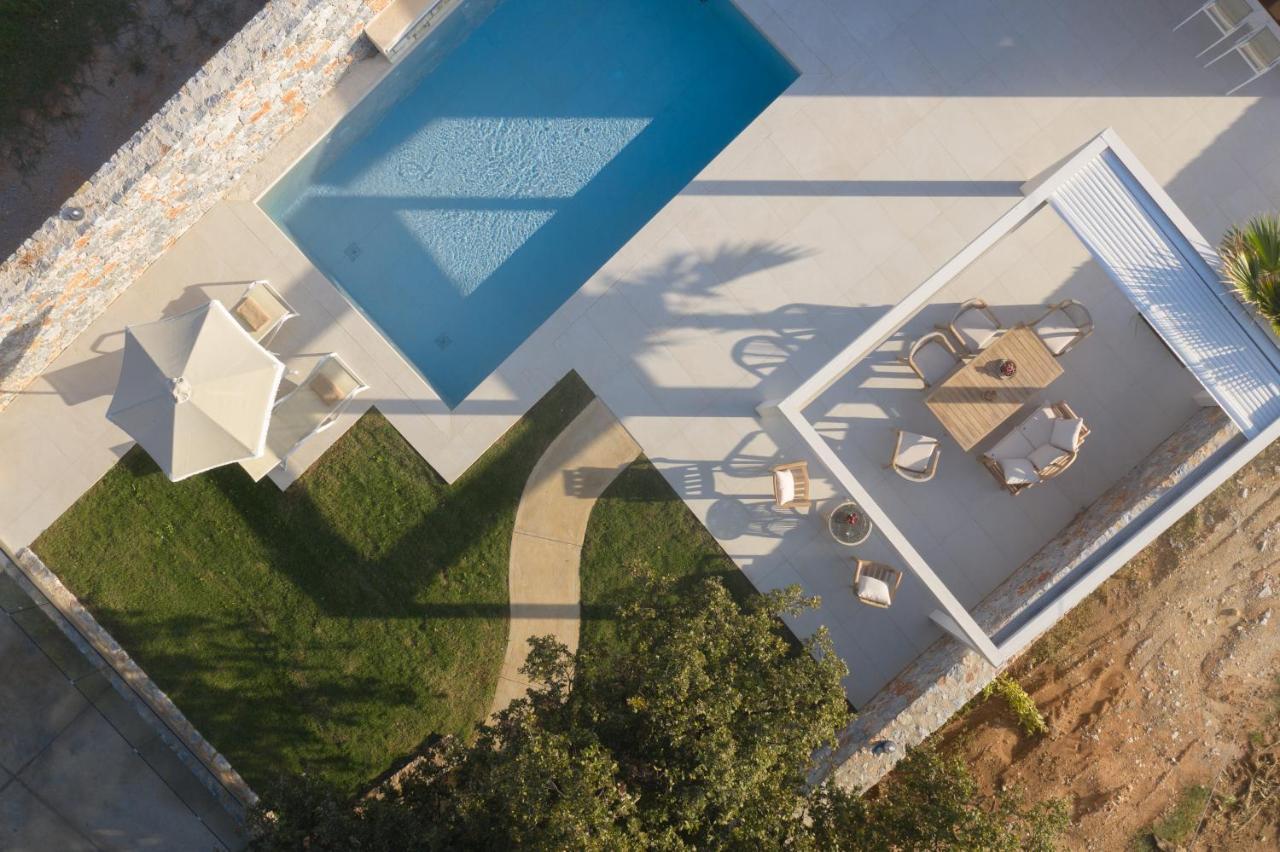 Pelagias Villa Lefka With Heated Pool Mathés Extérieur photo