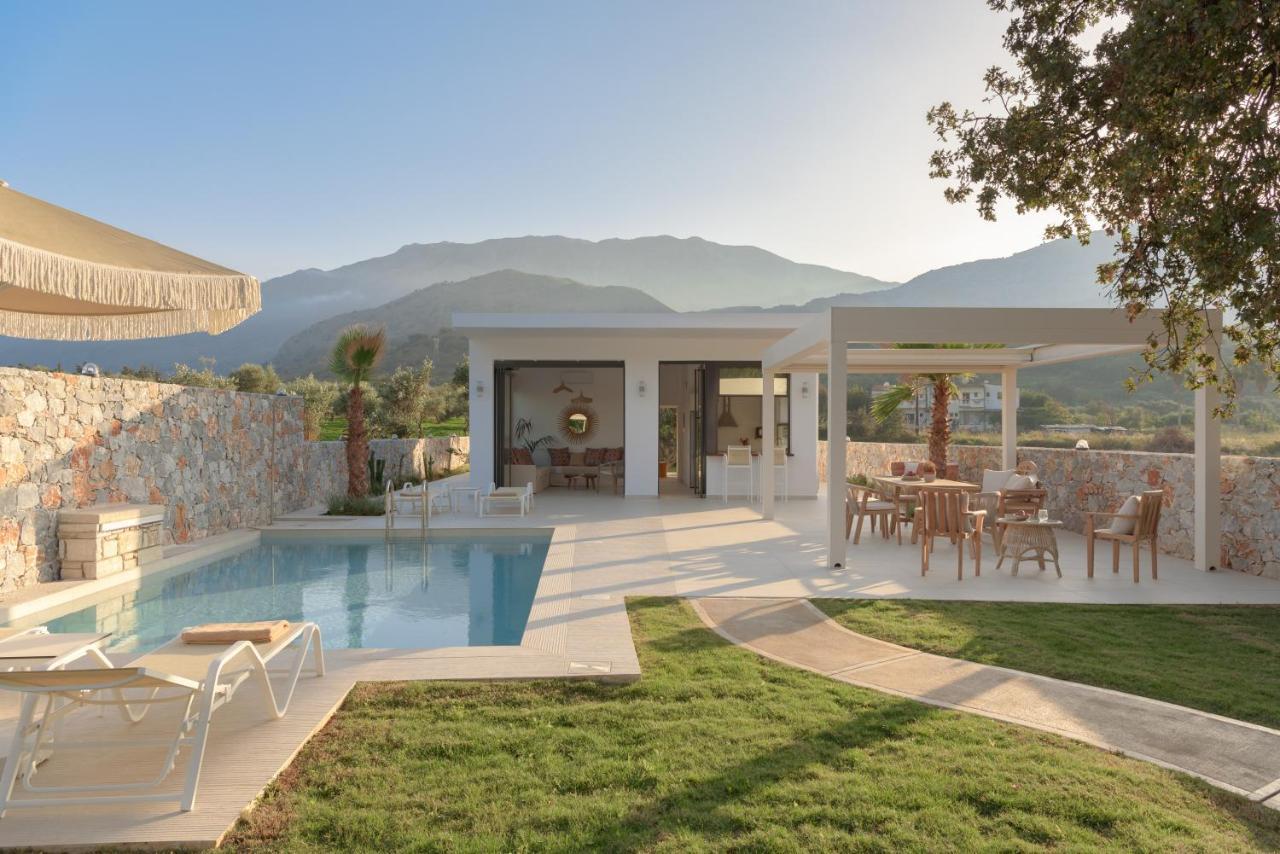 Pelagias Villa Lefka With Heated Pool Mathés Extérieur photo